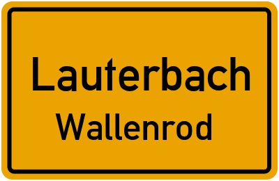 Straßenverzeichnis Lauterbach Wallenrod