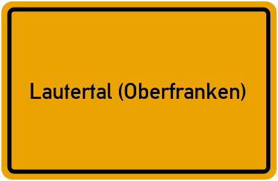 onlinestreet Branchenbuch für Lautertal (Oberfranken)