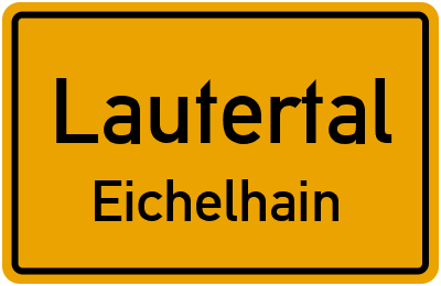 Straßenverzeichnis Lautertal Eichelhain