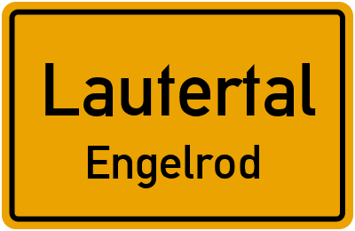 Straßenverzeichnis Lautertal Engelrod