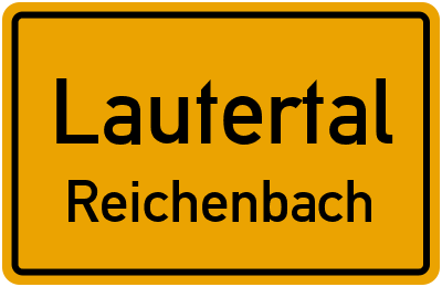 Straßenverzeichnis Lautertal Reichenbach