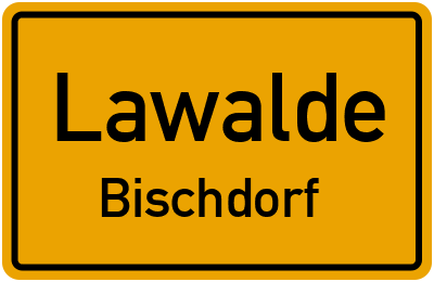 Straßenverzeichnis Lawalde Bischdorf