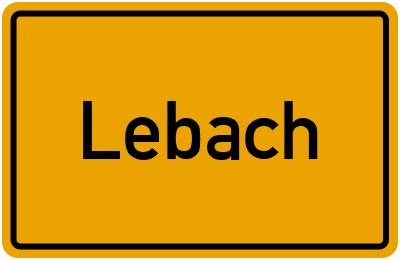 Wo liegt Lebach?