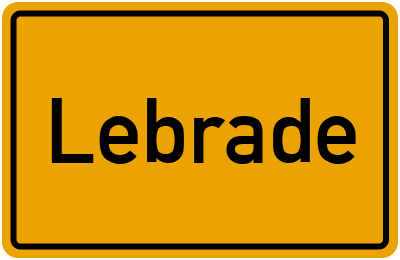 Lebrade in Schleswig-Holstein