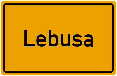 Lebusa in Brandenburg