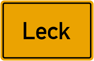Leck in Schleswig-Holstein