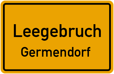 Straßenverzeichnis Leegebruch Germendorf