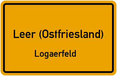 Straßenverzeichnis Leer (Ostfriesland) Logaerfeld