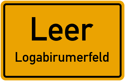 Straßenverzeichnis Leer Logabirumerfeld