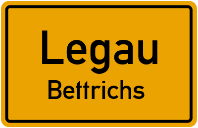 Ortsschild Legau Bettrichs