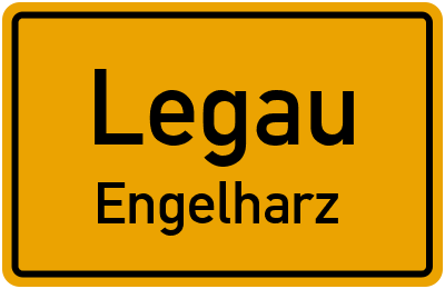 Ortsschild Legau Engelharz