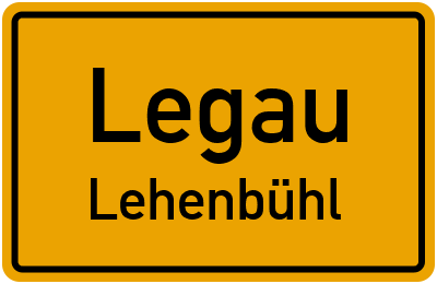 Ortsschild Legau Lehenbühl