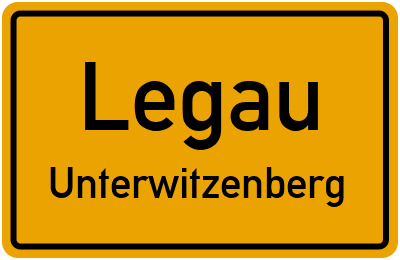Ortsschild Legau Unterwitzenberg