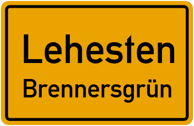 Straßenverzeichnis Lehesten Brennersgrün
