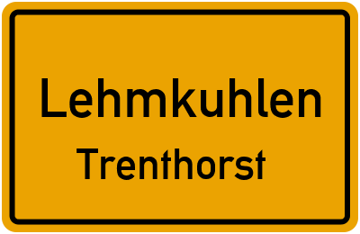 Straßenverzeichnis Lehmkuhlen Trenthorst