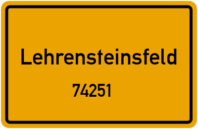 74251 Lehrensteinsfeld
