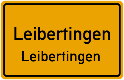 Straßenverzeichnis Leibertingen Leibertingen