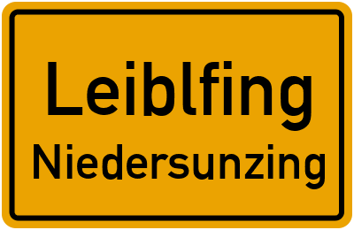 Straßenverzeichnis Leiblfing Niedersunzing