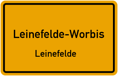 Straßenverzeichnis Leinefelde-Worbis Leinefelde