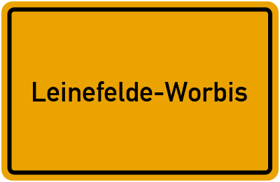 Branchenbuch Leinefelde-Worbis, Thüringen