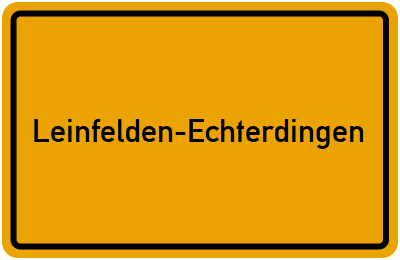 Branchenbuch Leinfelden-Echterdingen, Baden-Württemberg