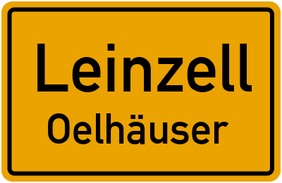 Straßenverzeichnis Leinzell Oelhäuser