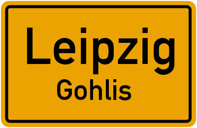 Straßenverzeichnis Leipzig Gohlis