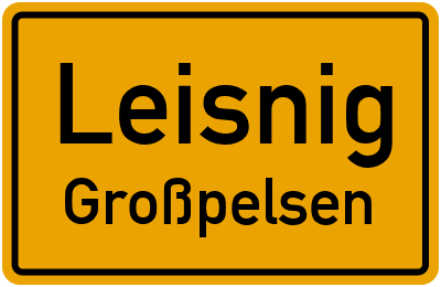 Straßenverzeichnis Leisnig Großpelsen