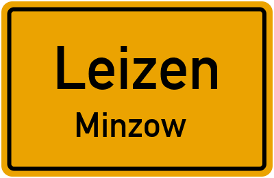 Straßenverzeichnis Leizen Minzow