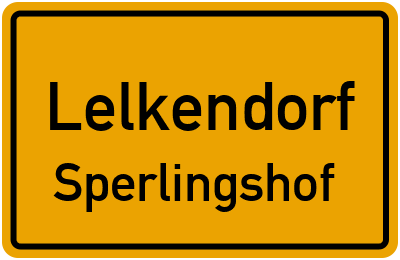 Straßenverzeichnis Lelkendorf Sperlingshof
