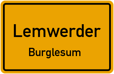 Straßenverzeichnis Lemwerder Burglesum