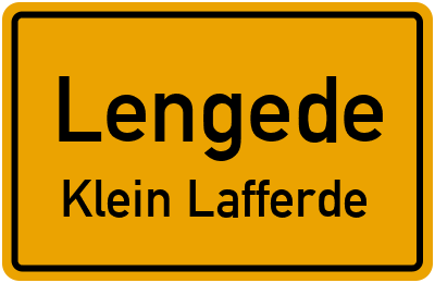 Straßenverzeichnis Lengede Klein Lafferde
