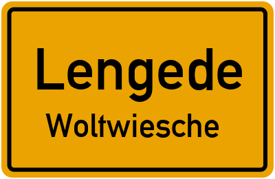 Straßenverzeichnis Lengede Woltwiesche