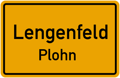 Straßenverzeichnis Lengenfeld Plohn