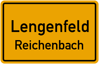 Straßenverzeichnis Lengenfeld Reichenbach