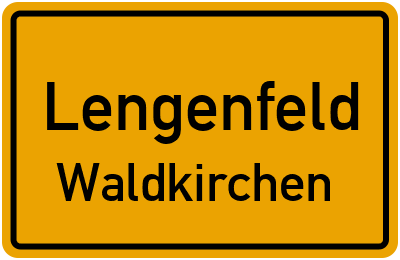 Straßenverzeichnis Lengenfeld Waldkirchen