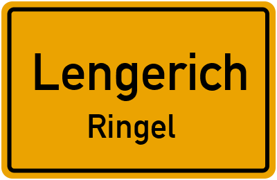 Straßenverzeichnis Lengerich Ringel