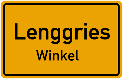 Straßenverzeichnis Lenggries Winkel