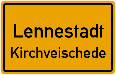 Straßenverzeichnis Lennestadt Kirchveischede