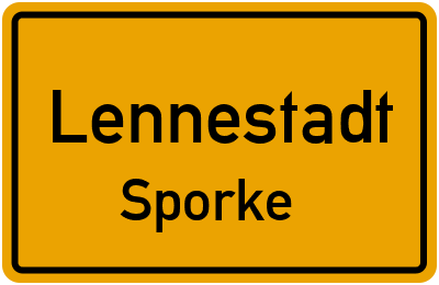 Straßenverzeichnis Lennestadt Sporke