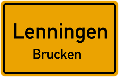Straßenverzeichnis Lenningen Brucken