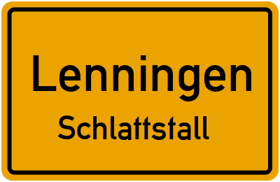 Straßenverzeichnis Lenningen Schlattstall