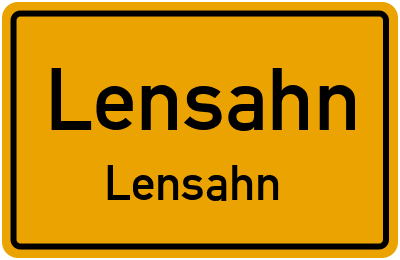Straßenverzeichnis Lensahn Lensahn