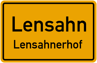 Straßenverzeichnis Lensahn Lensahnerhof