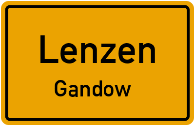 Straßenverzeichnis Lenzen Gandow