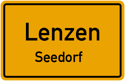 Straßenverzeichnis Lenzen Seedorf