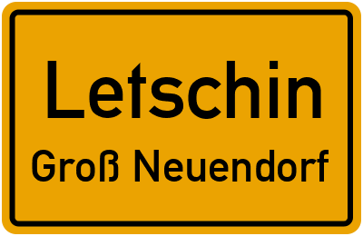 Straßenverzeichnis Letschin Groß Neuendorf