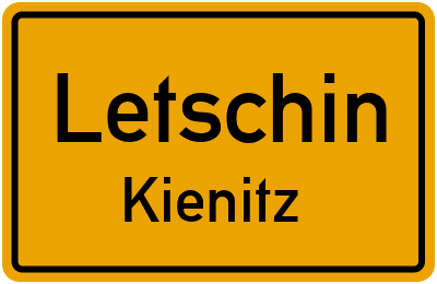 Straßenverzeichnis Letschin Kienitz