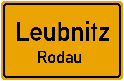 Straßenverzeichnis Leubnitz Rodau