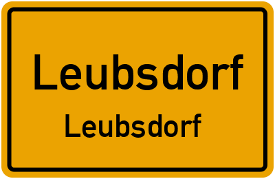 Straßenverzeichnis Leubsdorf Leubsdorf